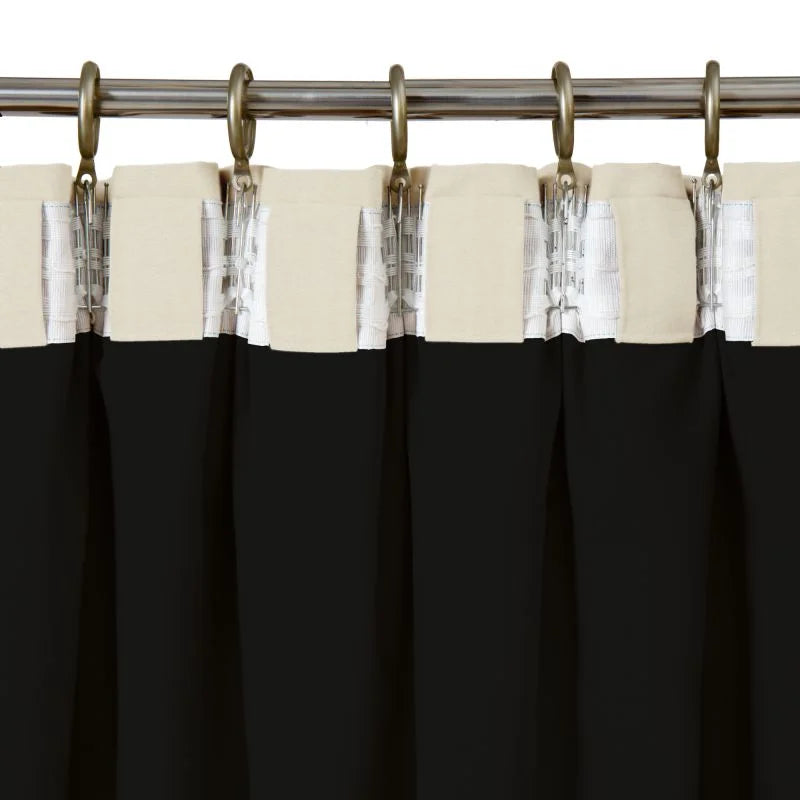 Draperie opaca Luce, 210 x 280 cm, cu rejansa si bride ascunse, uni, crem