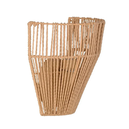 Aplica Mikona, 1 x E14, H 20 cm, franghie, IP20