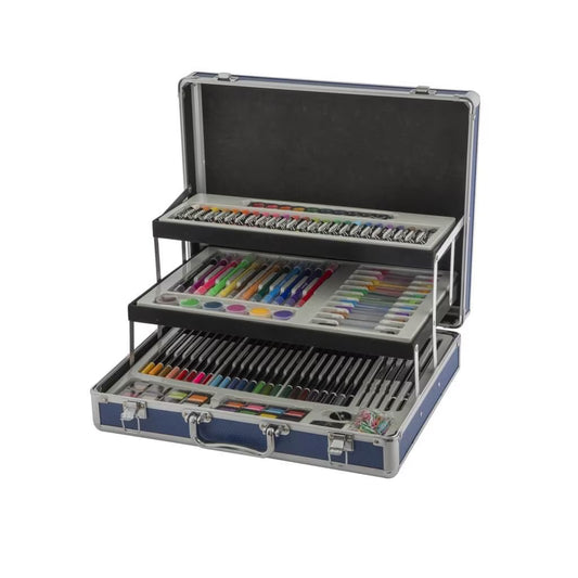 Set pictura si desen 139 piese in cutie metalica Nassau Fine Art