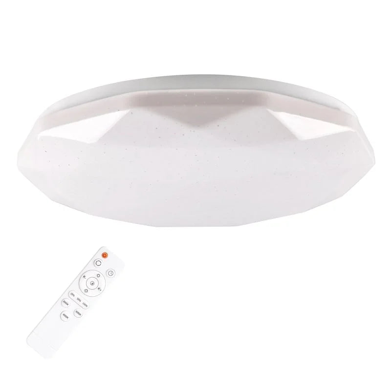 Plafoniera LED Galaxy, D 39 cm, 48 W, CCT, dimabila, cu telecomanda
