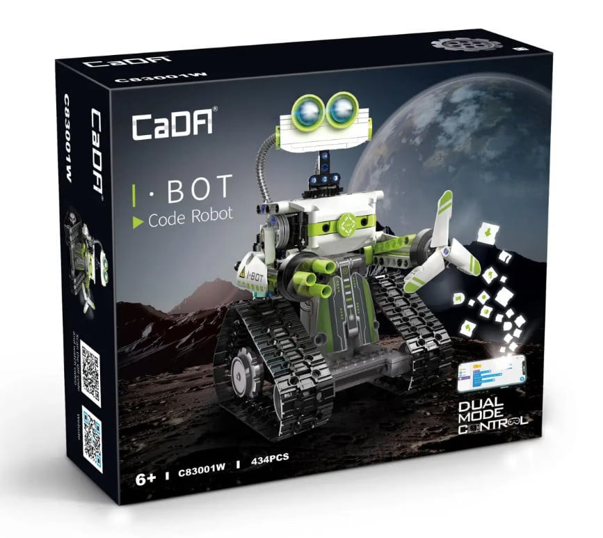 Set constructie robot Cadfi TY126634, 434 piese, 6 ani+