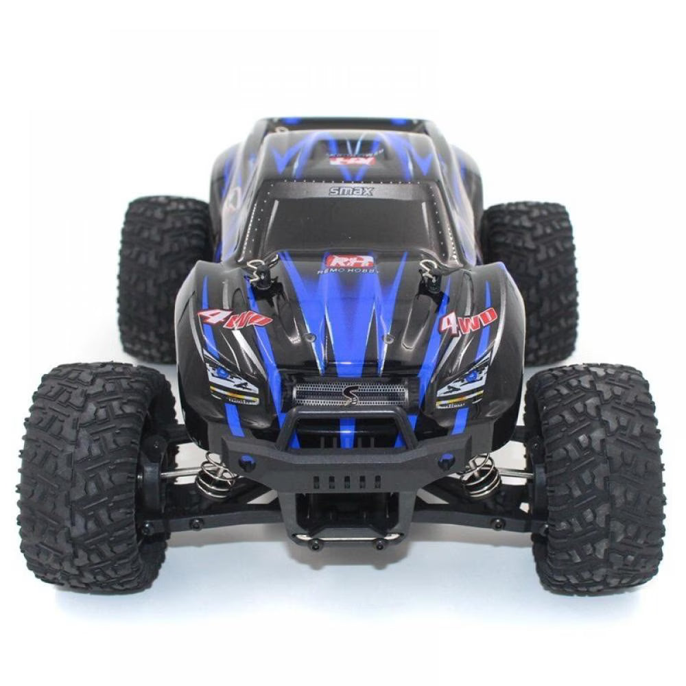 Masina cu telecomanda JJRC 1631 albastra 4WD 1:16 2.4G viteza maxima ~50 km/h acumulator 7.4V 1500 mAh Li-Ion autonomie ~25min