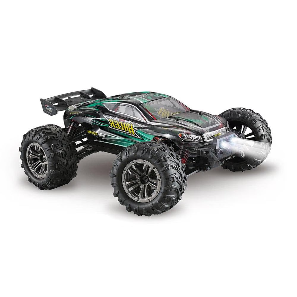 Masina cu telecomanda JJRC 9138 verde 4WD 1:16 2.4G viteza maxima ~36km/h acumulator 7.4V 500 mAh Li-Ion autonomie ~15min