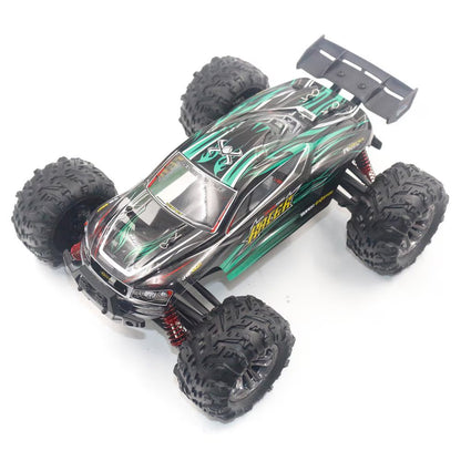 Masina cu telecomanda JJRC 9138 verde 4WD 1:16 2.4G viteza maxima ~36km/h acumulator 7.4V 500 mAh Li-Ion autonomie ~15min