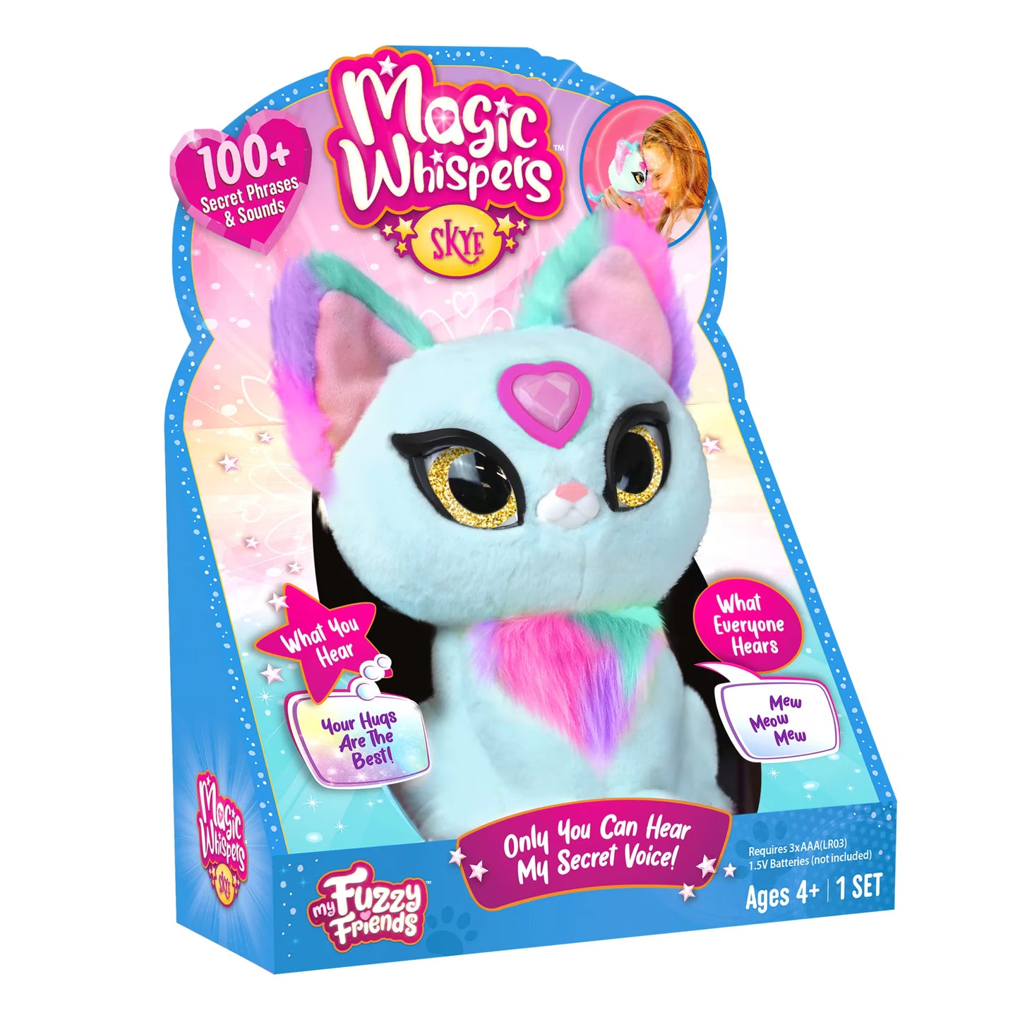 Jucarie de plus Pisica Interactiva Kitty Skye