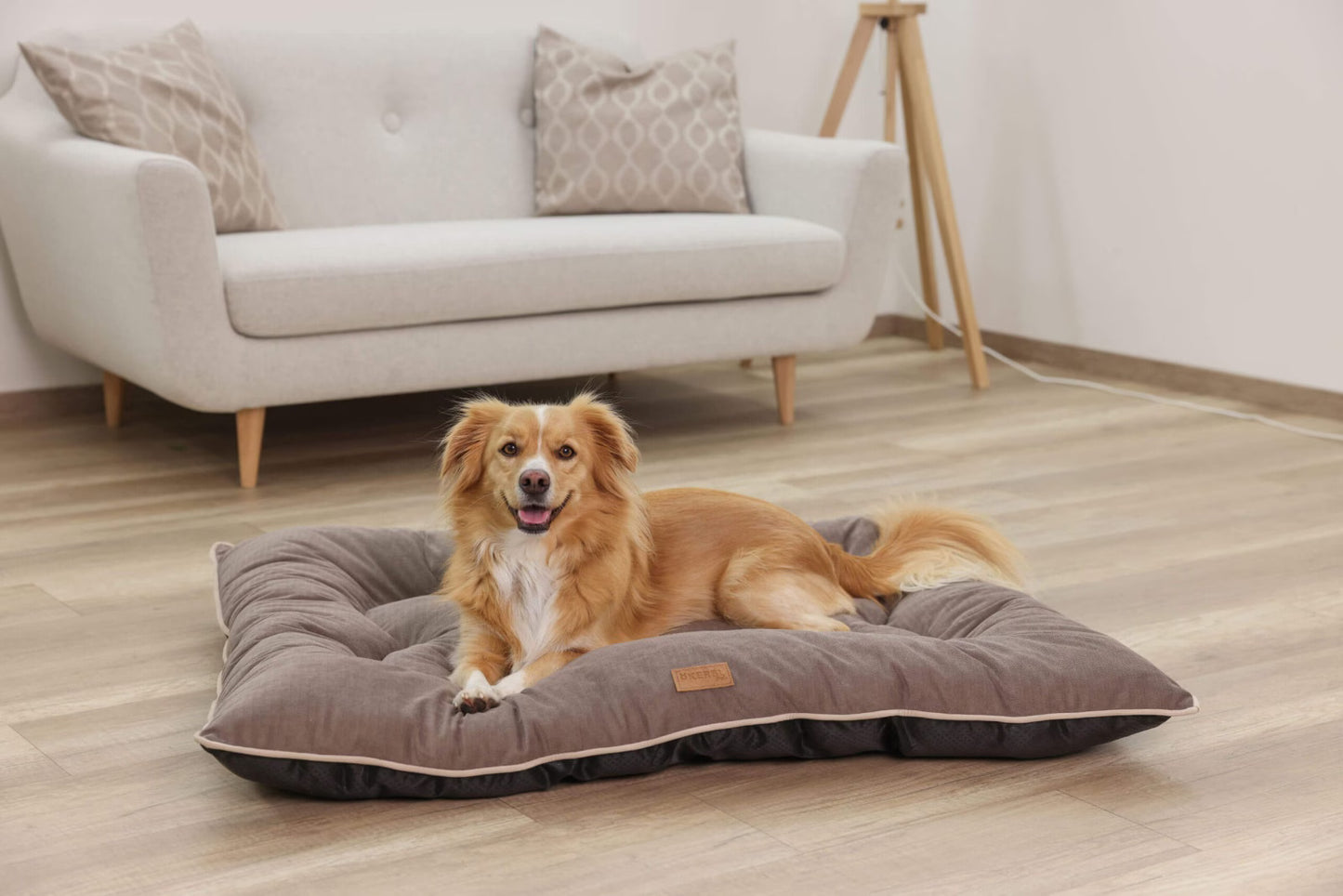 Saltea pentru caini Benno, Kerbl, 80 cm, Maro