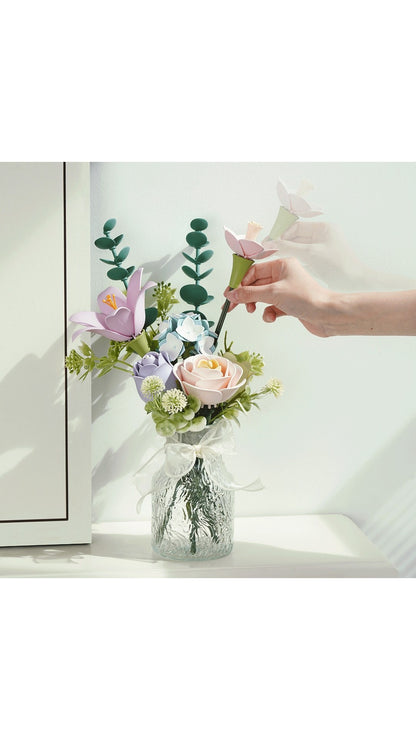 Puzzle 3D, Buchet de primavara, 165 piese