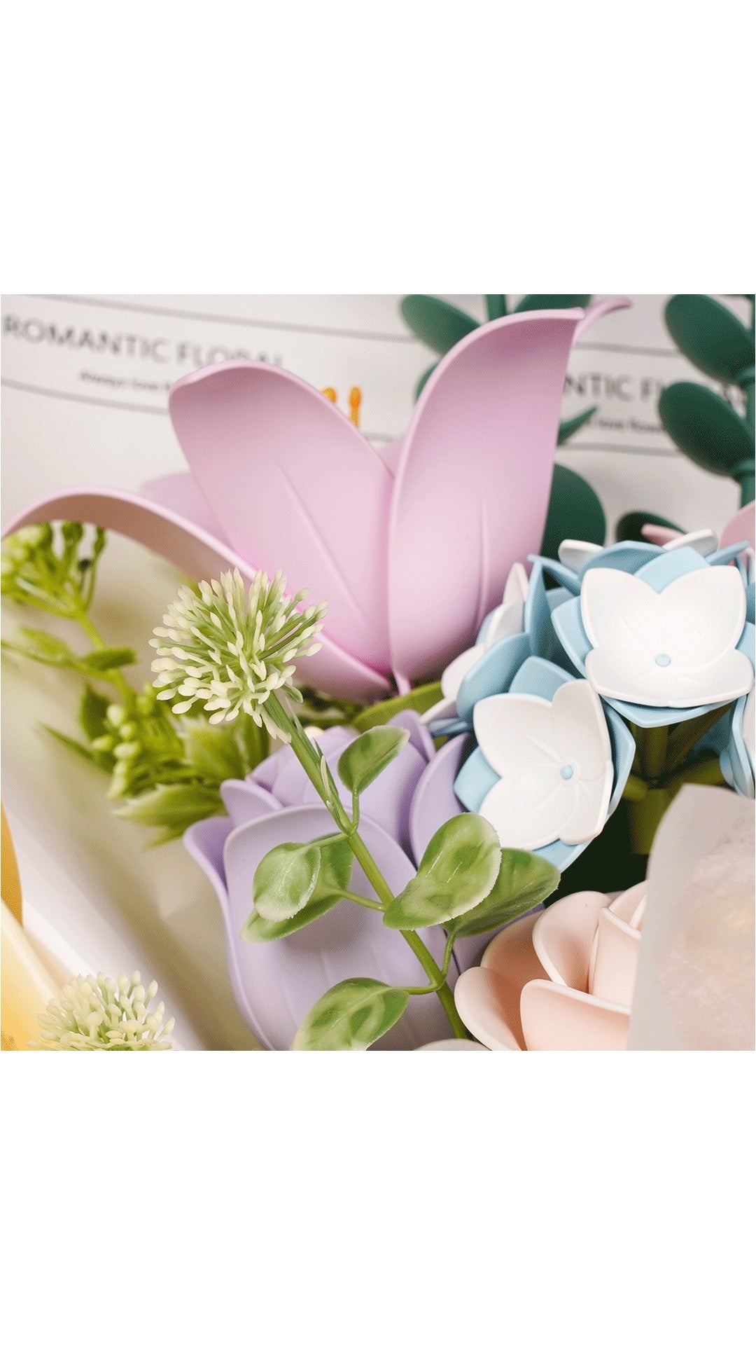 Puzzle 3D, Buchet de primavara, 165 piese