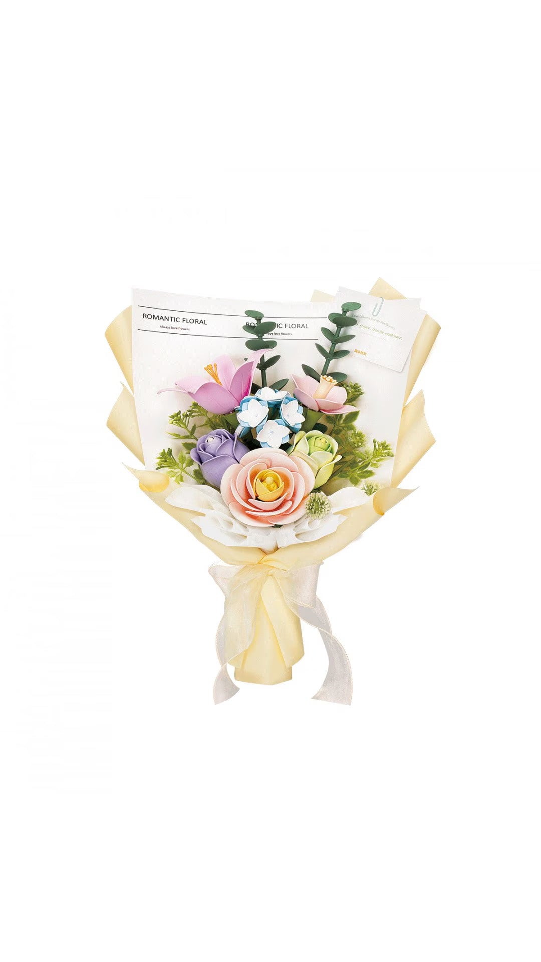 Puzzle 3D, Buchet de primavara, 165 piese