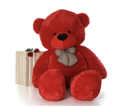 Jucarie dIn Plus, Urs Mare, 100 cm, Rosu