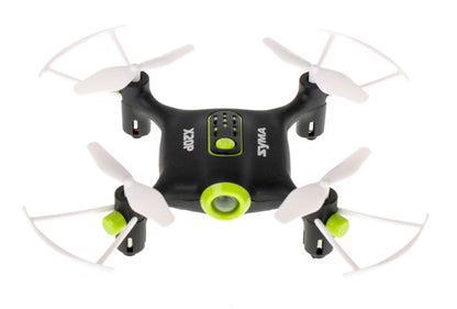 Drona Ikonka, RC Syma X20P, Cu LED, telecomanda si incarcare USB, 2.4GHz, Black