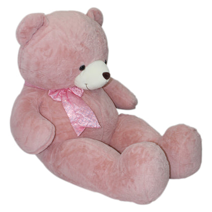 Jucarie de plus, Urs gigant, Inaltime 160 cm, Roz catifelat