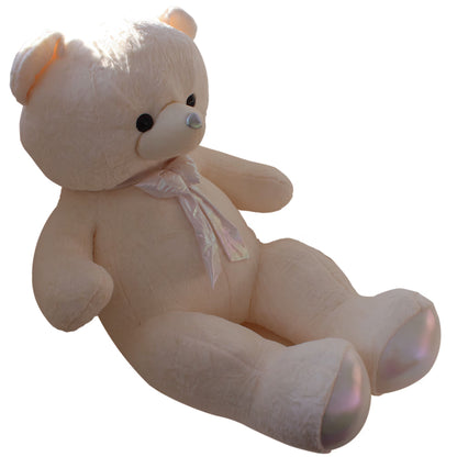 Jucarie de plus, Urs gigant, Inaltime 200 cm, Alb