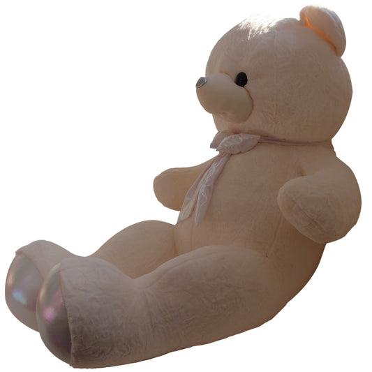 Jucarie de plus, Urs gigant, Inaltime 200 cm, Alb