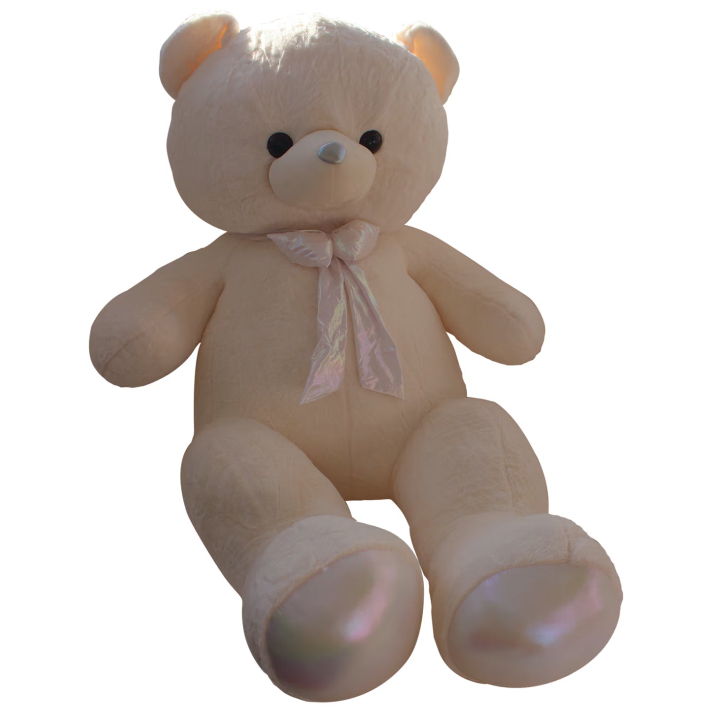 Jucarie de plus, Urs gigant, Inaltime 200 cm, Alb