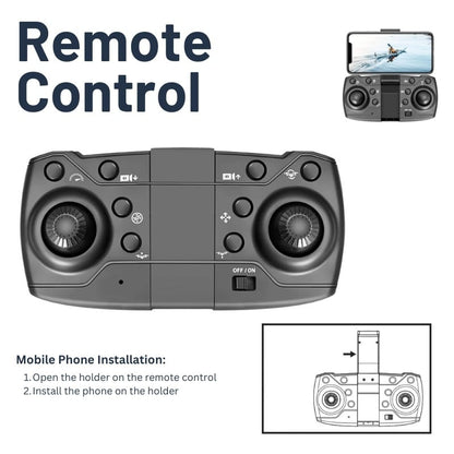 Drona cu 2 camere iUni M10, Wi-Fi FPV, Pliabila, Transmisie live pe telefon