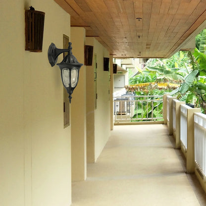 Aplica exterior Milano, 1 x E27, negru, clasic