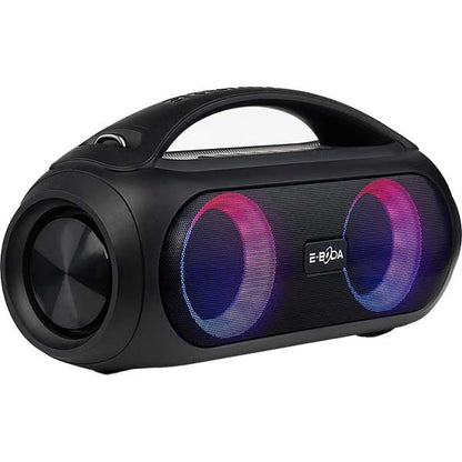 Boxa portabila E-BODA The Vibe 410, Bluetooth, USB, Radio FM, IPX5, negru