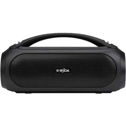 Boxa portabila E-BODA The Vibe 410, Bluetooth, USB, Radio FM, IPX5, negru