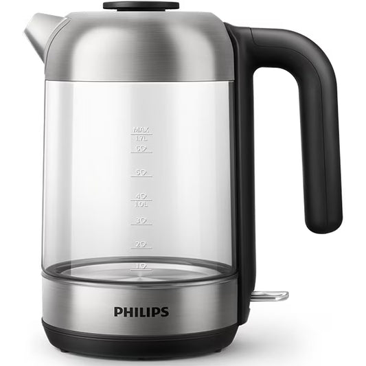Fierbator apa PHILIPS Series 5000 HD933980, 1.7l, 2200W, argintiu-negru