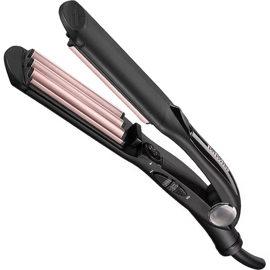 Placa pentru creponat parul BABYLISS 2165CE, 210 grade, invelis ceramic, negru