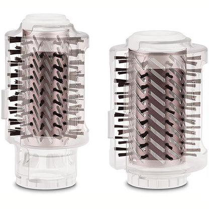 Perie rotativa ROWENTA Brush Activ Premium Care CF9540F0, 1000W, 2 viteze, 2 trepte temperatura, Invelis Keratina, alb-roz prafuit