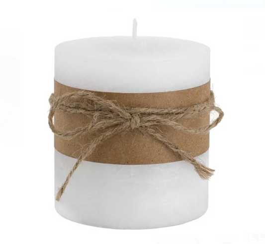 Lumanare Parfumata Alba Ø6.5x7cm