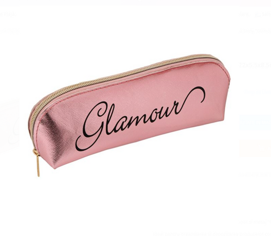 Portfard Roz "Glamour" 22x5.5x8.5cm