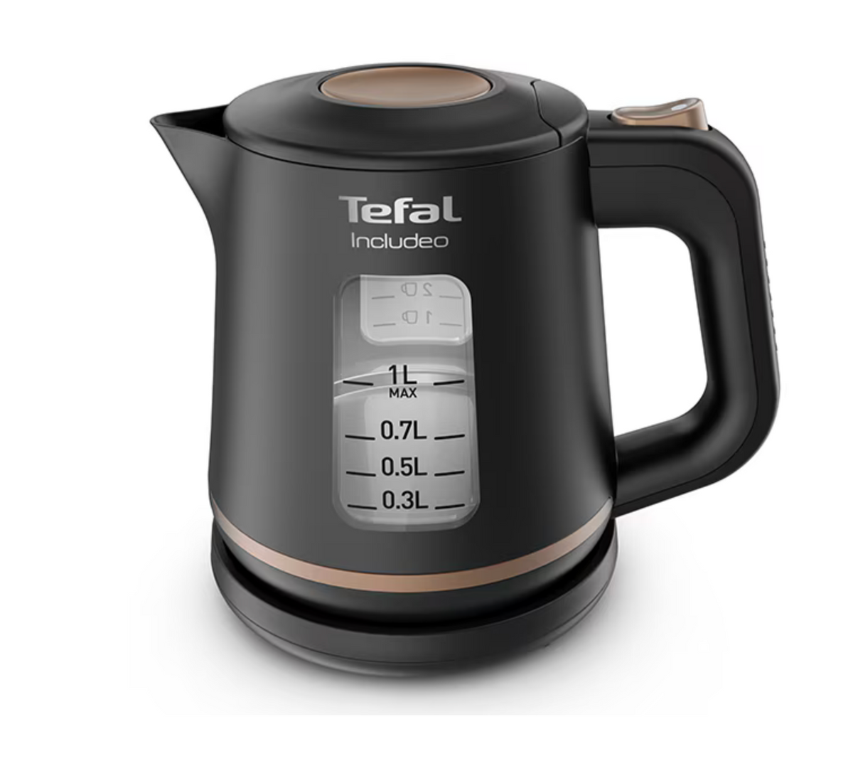 Fierbator apa TEFAL Includeo KI533811, 1l, 1800W, negru