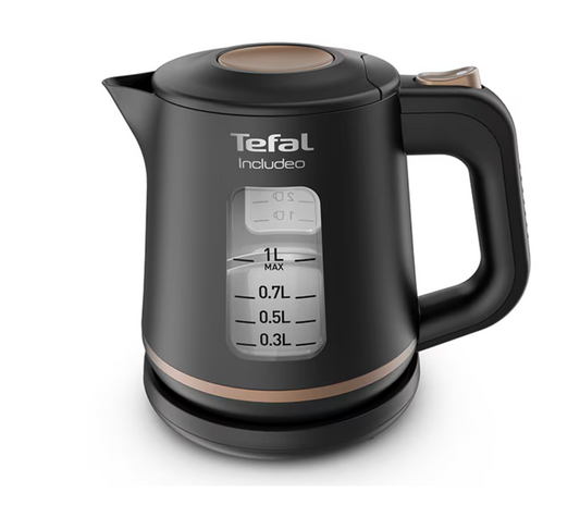 Fierbator apa TEFAL Includeo KI533811, 1l, 1800W, negru