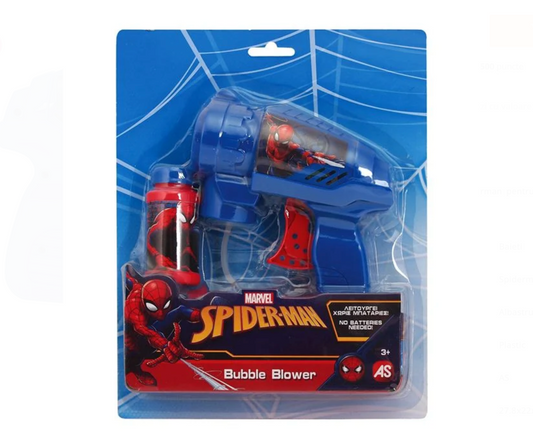 Pistol Baloane de Sapun Albastru Marvel Spiderman