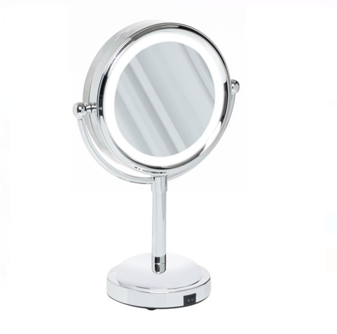 Oglinda Dubla cu Marire si 10 becuri LED 15.2cm