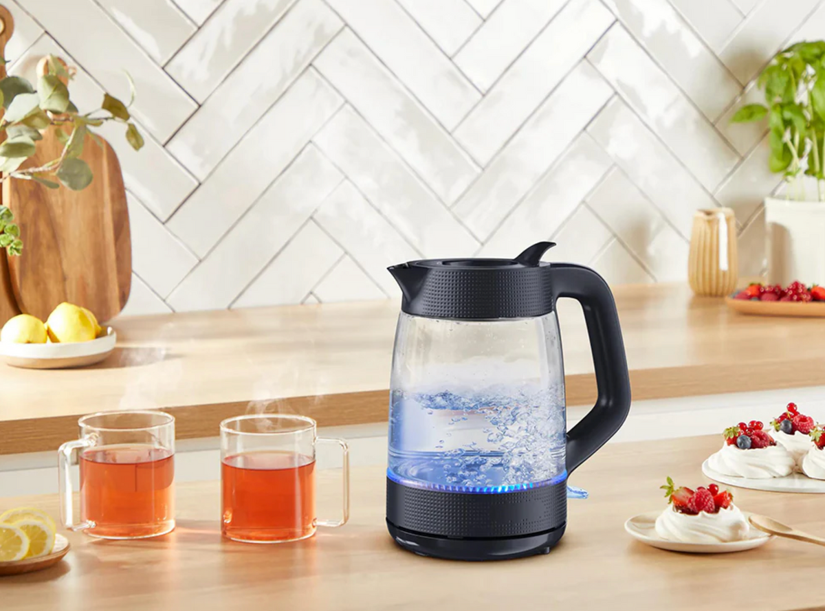 Fierbator apa TEFAL Morning KO2G08E0, 1.7l, 2000W, negru