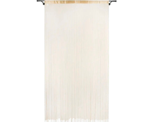Perdea franjuri Mendola crem 100x200 cm