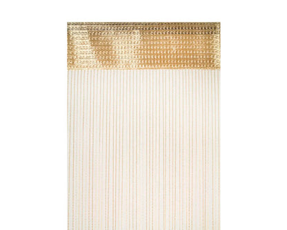 Perdea franjuri Mendola crem 100x200 cm