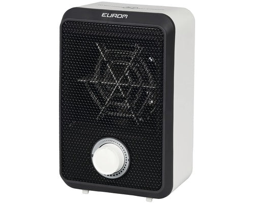 Aerotermă mini Eurom 600W alb/negru