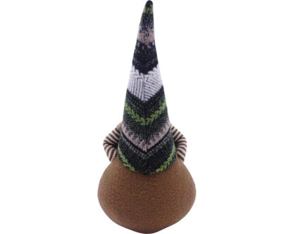 Decorațiune Gnom Lafiora H 32 cm verde/albastru