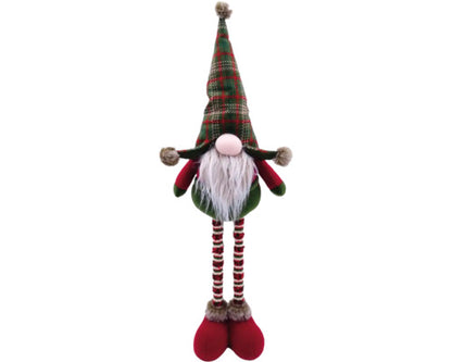 Decorațiune Gnom Lafiora H 61 cm roșu