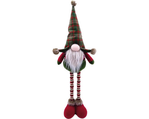 Decorațiune Gnom Lafiora H 61 cm roșu