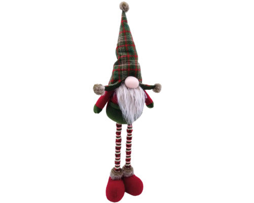 Decorațiune Gnom Lafiora H 61 cm roșu