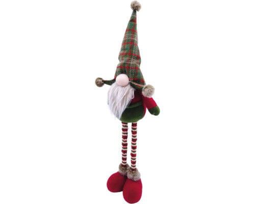 Decorațiune Gnom Lafiora H 61 cm roșu