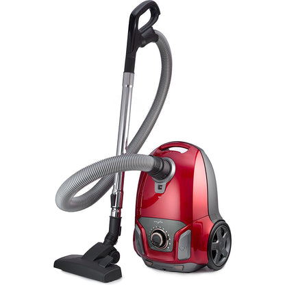 Aspirator cu sac MYRIA MY4538, 3l, 750W, 76dB, rosu-negru