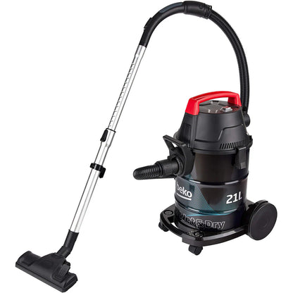 Aspirator multifunctional BEKO VCW41314WI, 21l, 1700W, 88db, negru-rosu