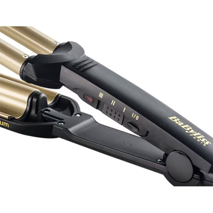 Ondulator BABYLISS Easy Waves C260E, 200 grade, invelis ceramic, negru