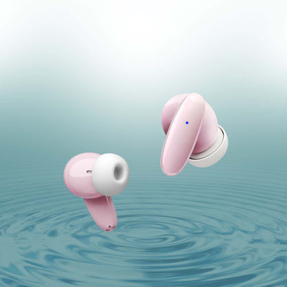Casti PROMATE Lush, True wireless, Bluetooth, In-ear, Microfon, roz