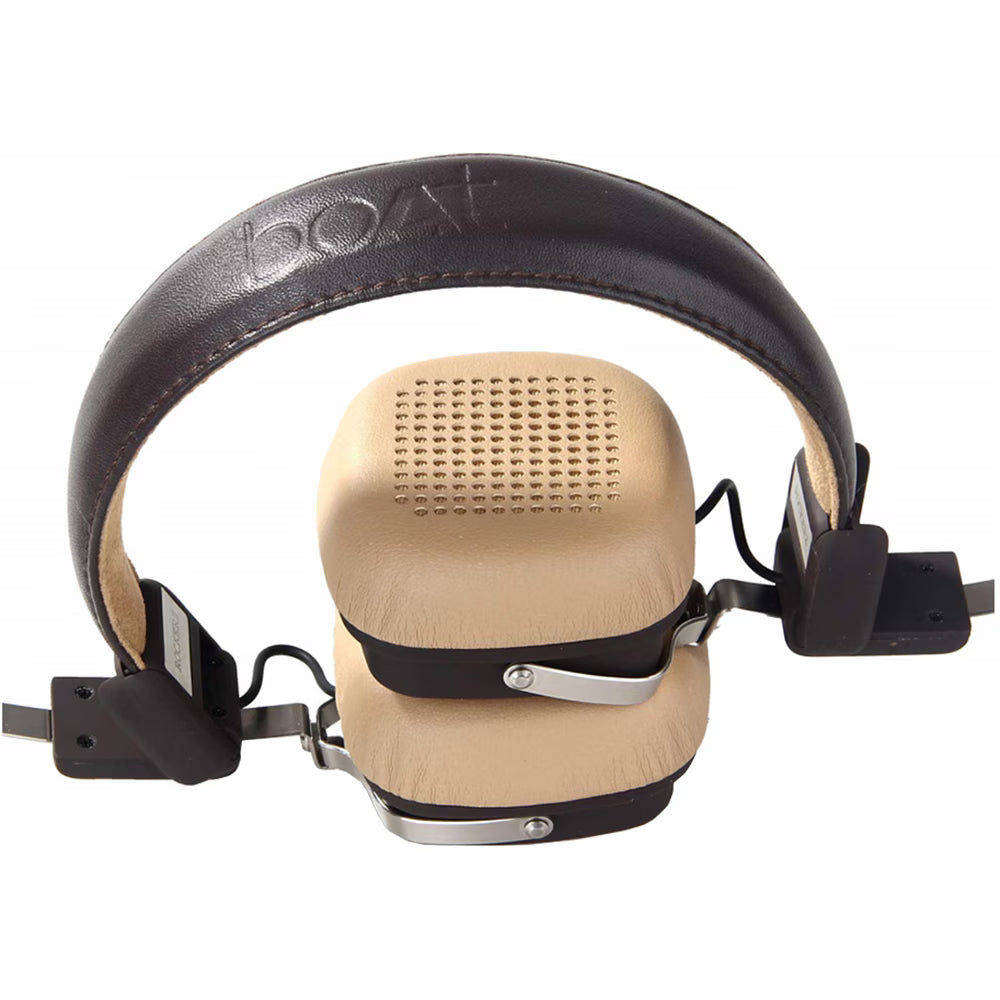 Casti boAt Rockerz 600, Bluetooth, On-ear, Microfon, maro