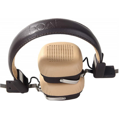Casti boAt Rockerz 600, Bluetooth, On-ear, Microfon, maro