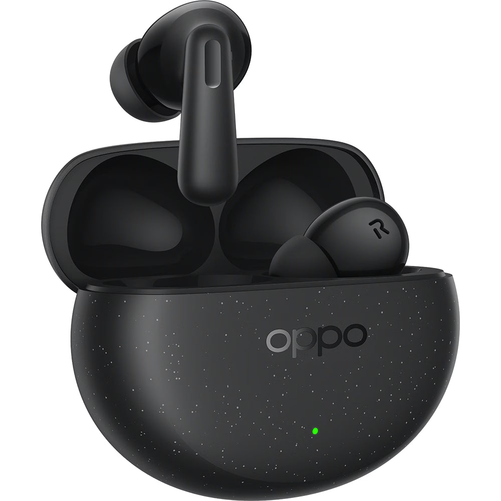 Casti OPPO Enco Air4 Pro, True Wireless, Bluetooth, In-Ear, Microfon, Noise Cancelling, Mignight Black