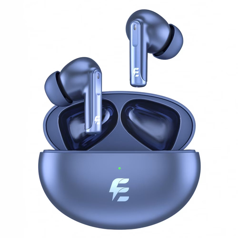 Casti E-BODA Supreme Sound, True Wireless Bluetooth, In-ear, Microfon, Noise Cancelling, negru