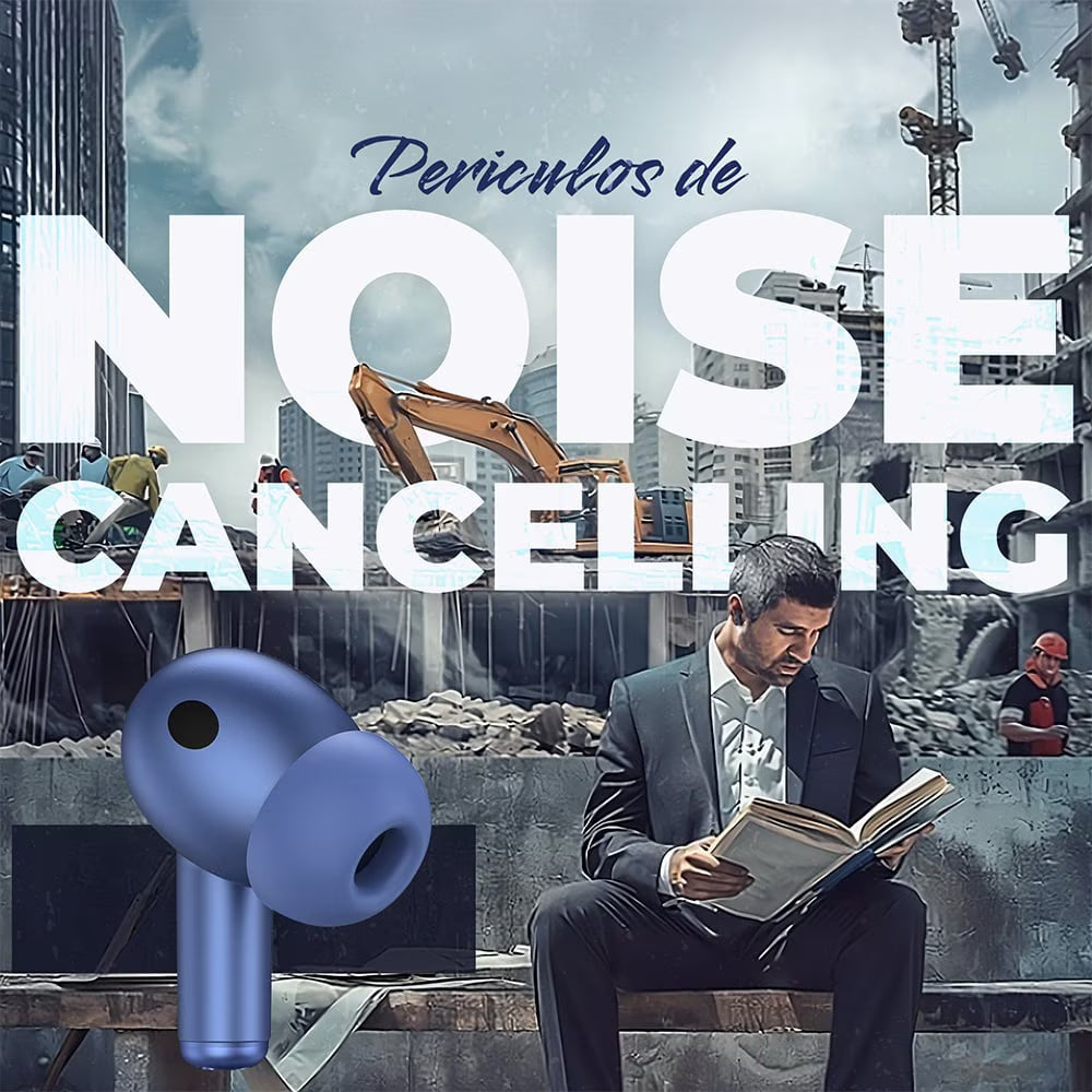 Casti E-BODA Supreme Sound, True Wireless Bluetooth, In-ear, Microfon, Noise Cancelling, negru